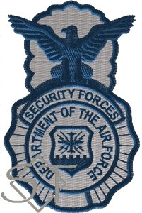 US Air Force Security Forces Badge Patch